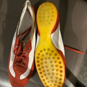 Todd’s  Red and White Women's Shoes